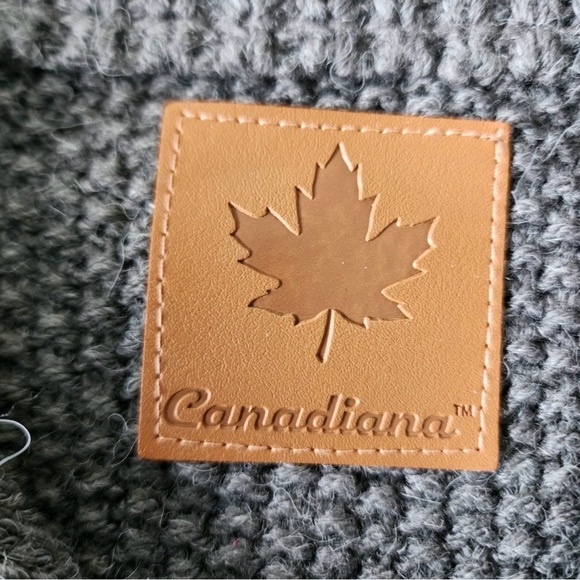 Canadiana Cable Knit Sweater Mens XL 1/4 Zip Preppy Office Fisherman Hipster - Picture 8 of 15